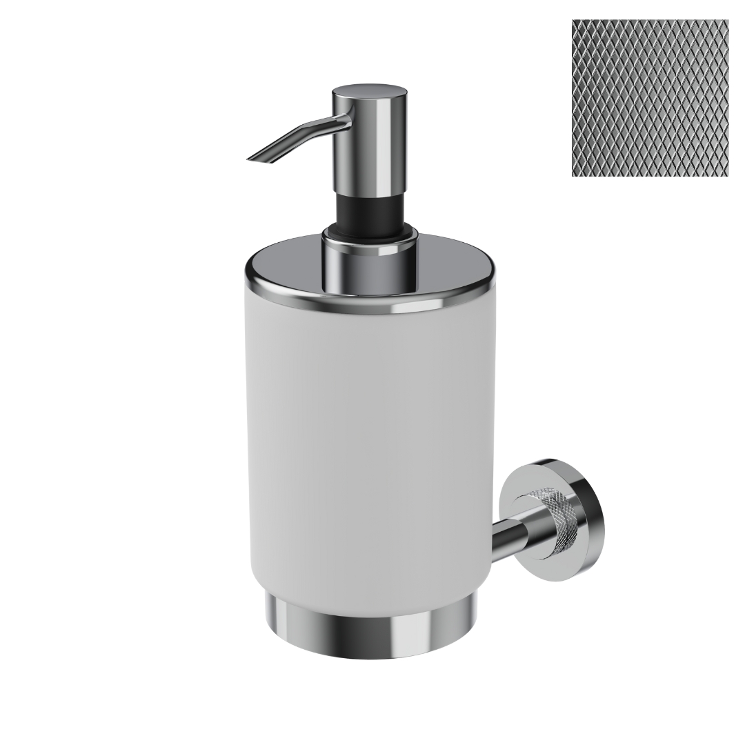 10762/D/ZG/53/CR/SSF Диспенсер Etrusca Sintesi ZG, иск камень (цвет хром-хром)