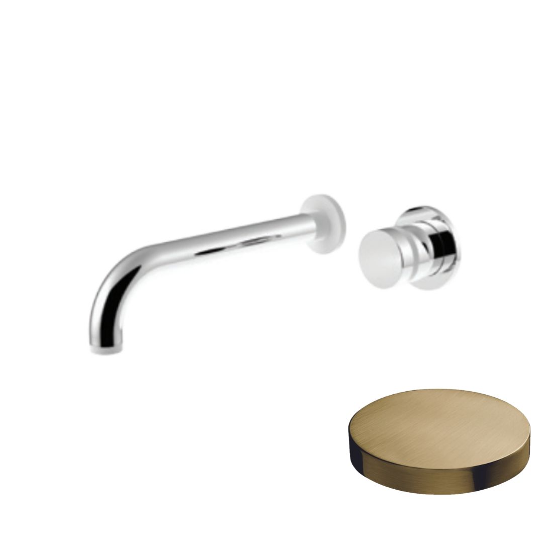 MR0025EPOSP Внешняя часть встраиваемого смесителя для раковины Giulini My Ring (цвет - золото брашированное)