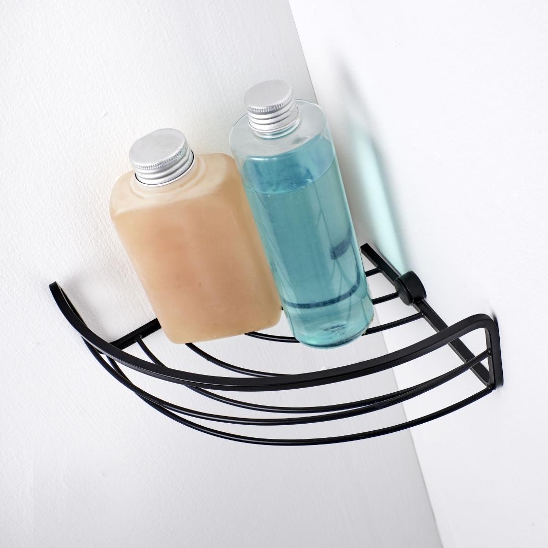 K/GR/63/1/30 Полка угловая Etrusca Complementi, 6х11.5х6 см (цвет - черный матовый)