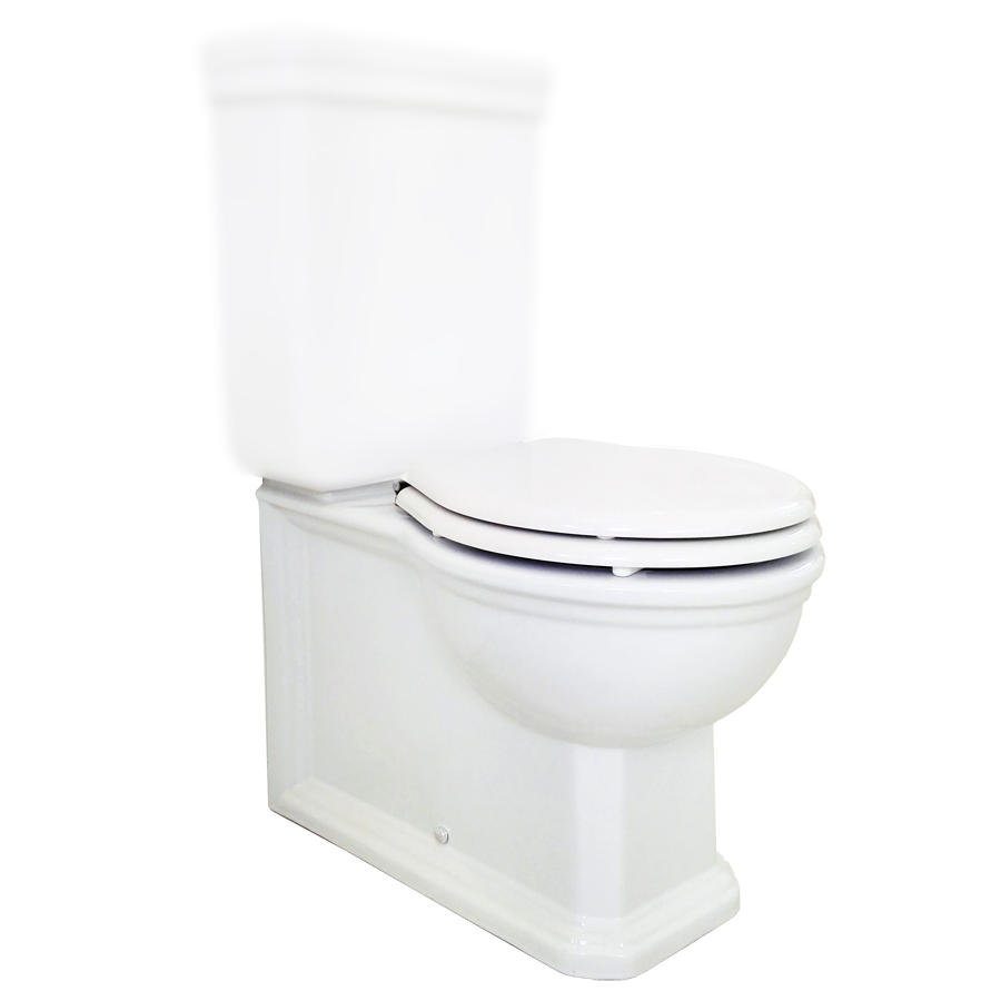 IMP130301 Унитаз-компакт, чаша Olympia Impero, комплект креплений (цвет - белый глянцевый)