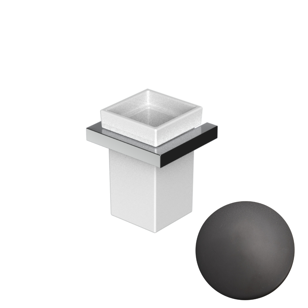 10801/30/CER Стакан Etrusca Metropolitan (цвет - черный матовый)