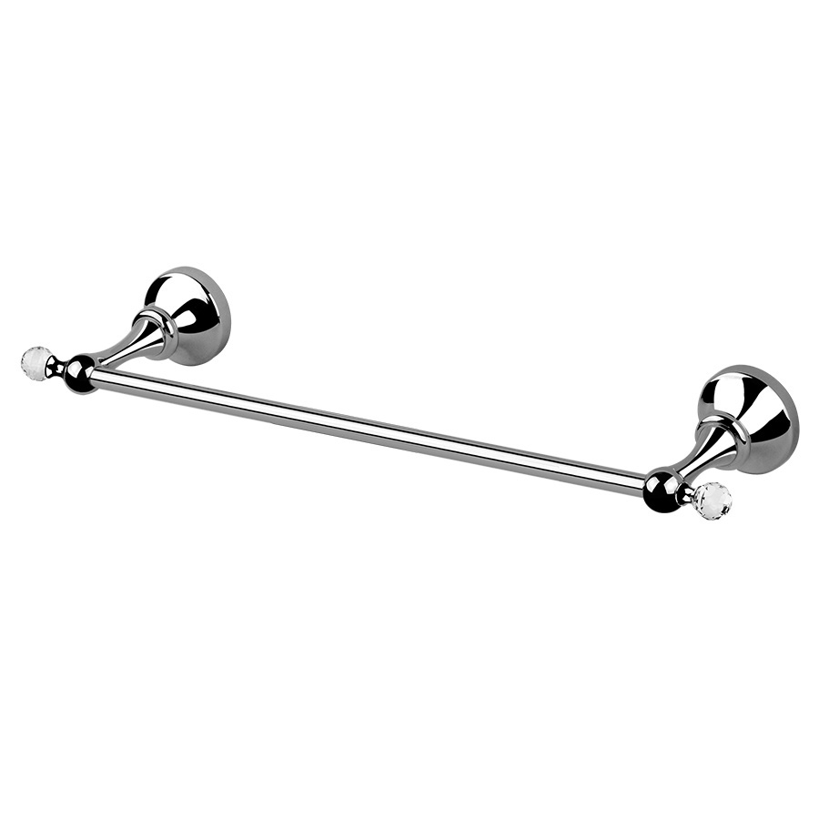 RG1152/S Полотенцедержатель Ibisco Crystal Giulini 550 мм (цвет - Хром)
