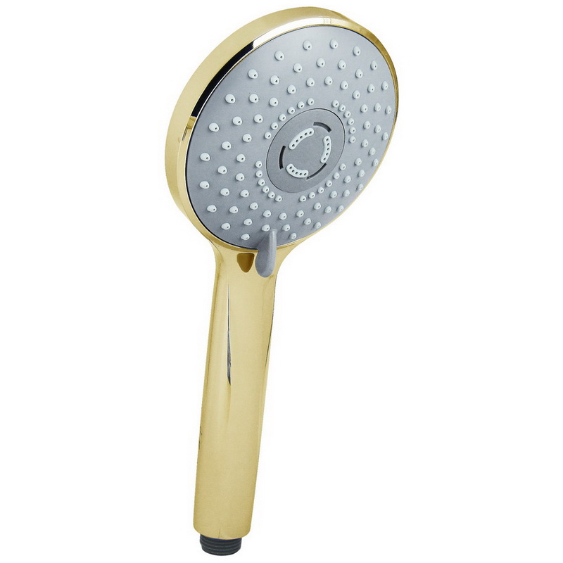 1780O Лейка ручного душа Giulini с защитой от известняка, 3 режима струи  (цвет - золото 24 карата)