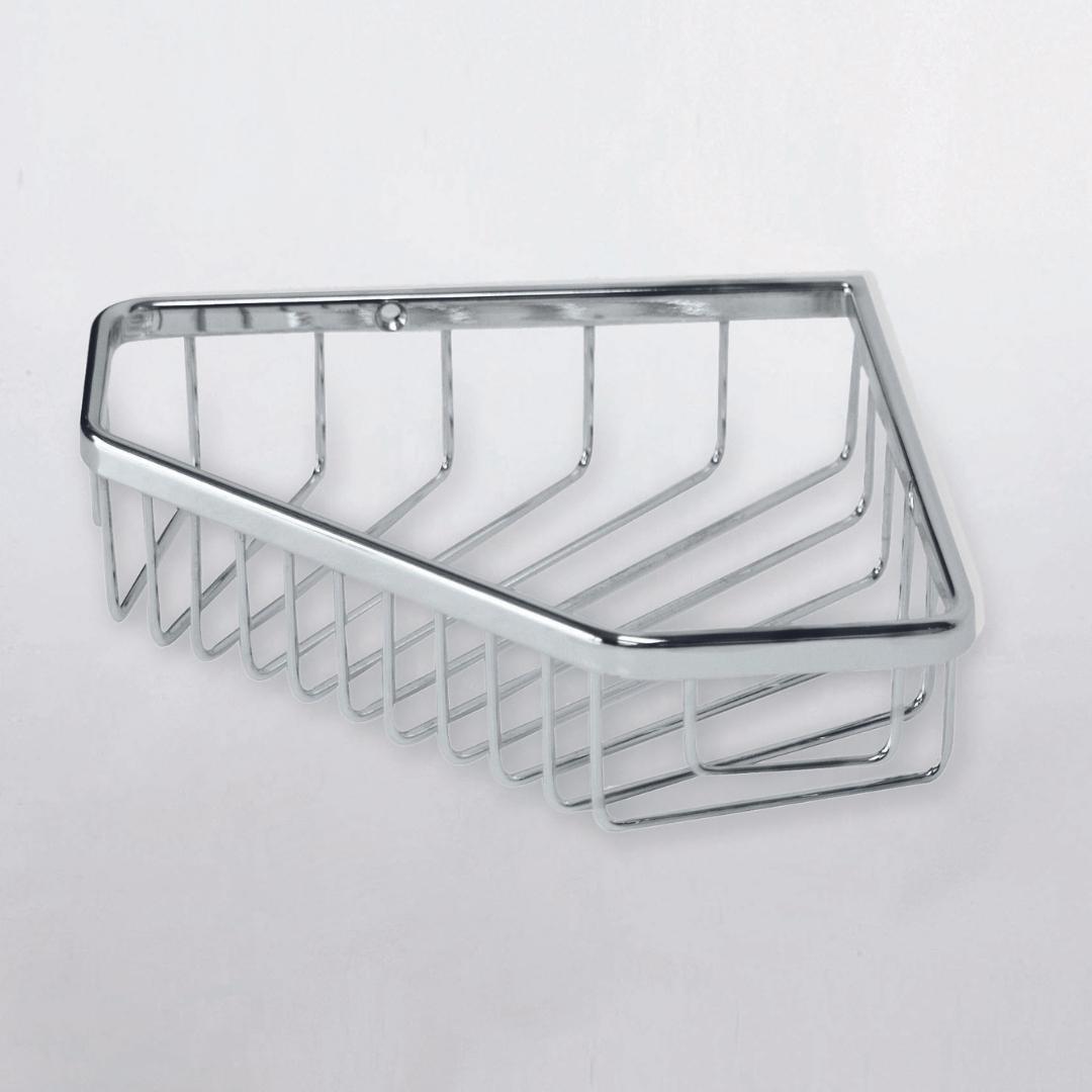 K/GR/B1/53 Решетка угловая Etrusca Complementi, 17х4.5х17 см (цвет - хром)