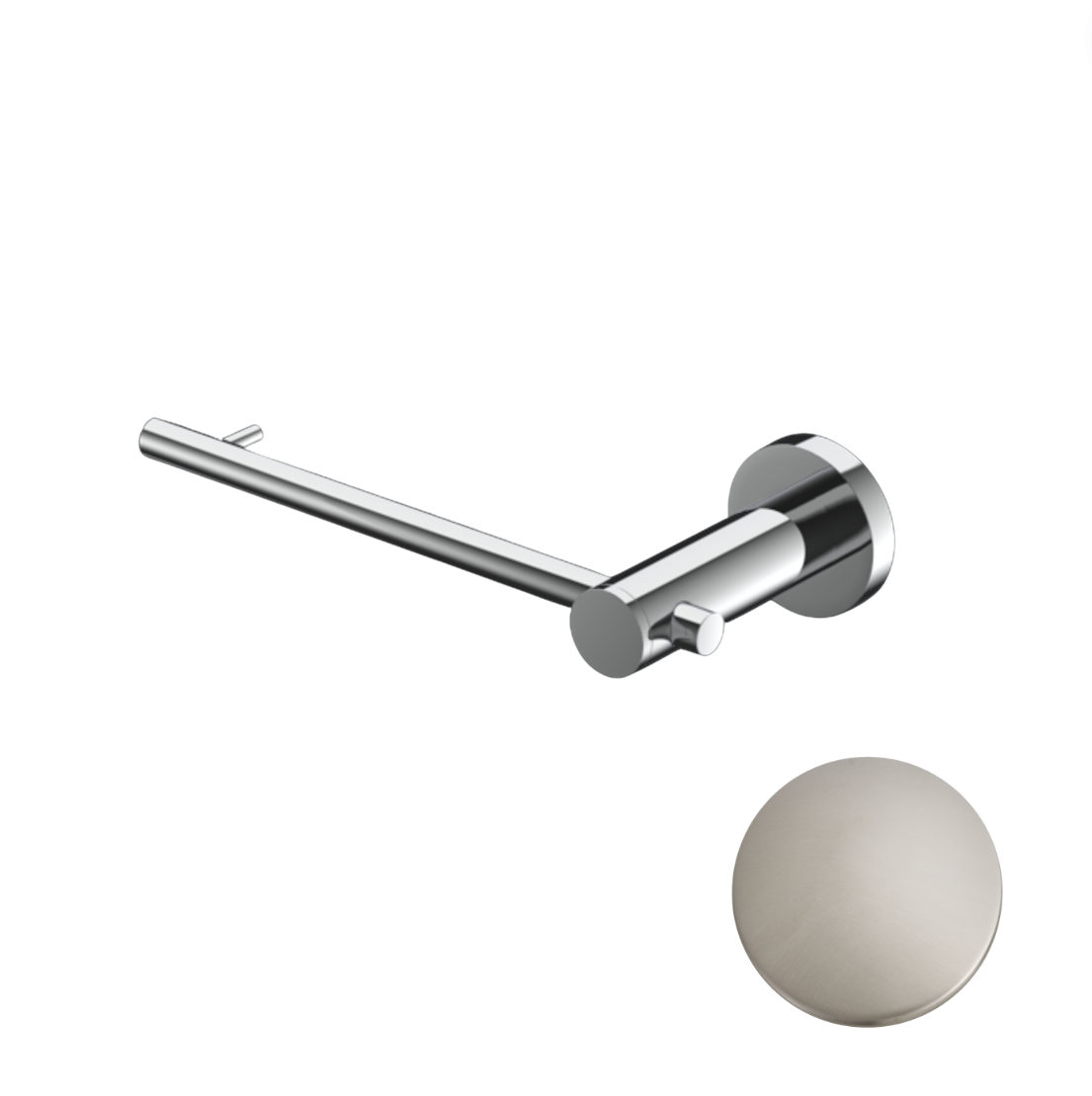 10834/60 Бумагодержатель  Etrusca Wet (цвет - никель матовый)