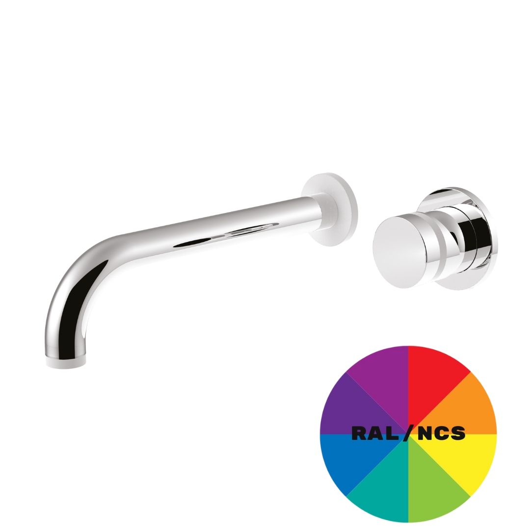 MR0025EPCCRAL Внешняя часть встраиваемого смесителя для раковины Giulini My Ring (цвет - Ral)