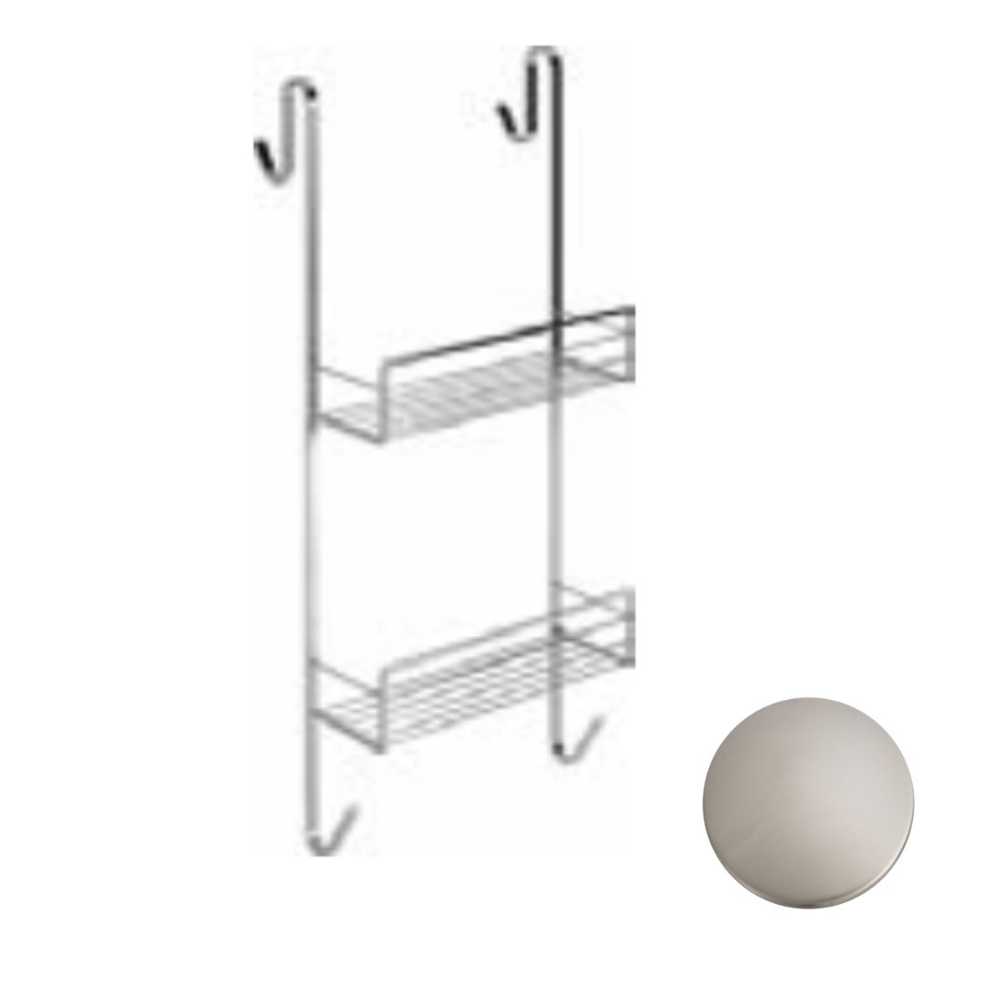 K/GR/61/2/60 Решетка 2-уровневая Etrusca Complementi 28,5x65x20 (цвет - никель матовый)