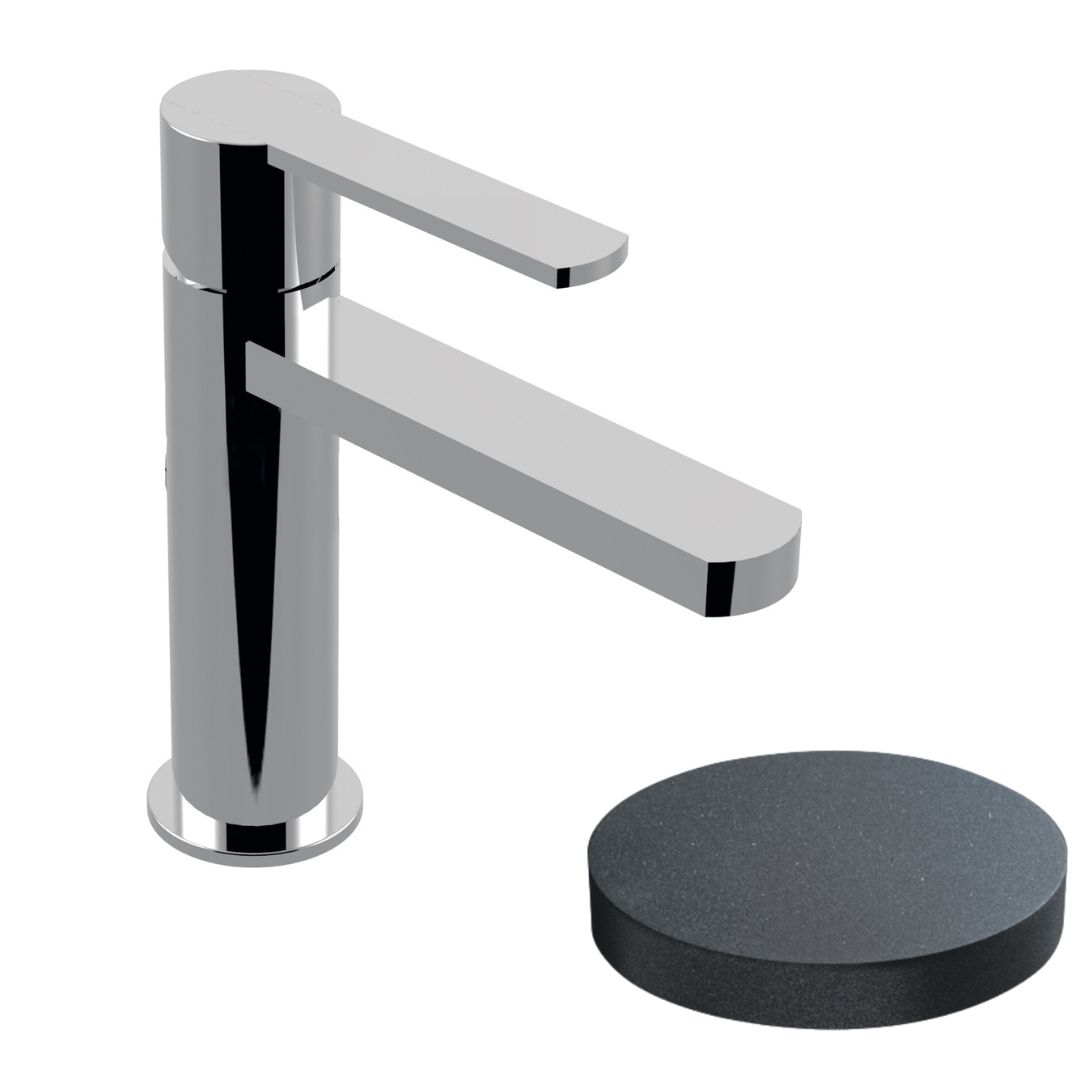 5805/SCGF Смеситель для раковины Giulini Surf, без донного клапана (цвет - графит)