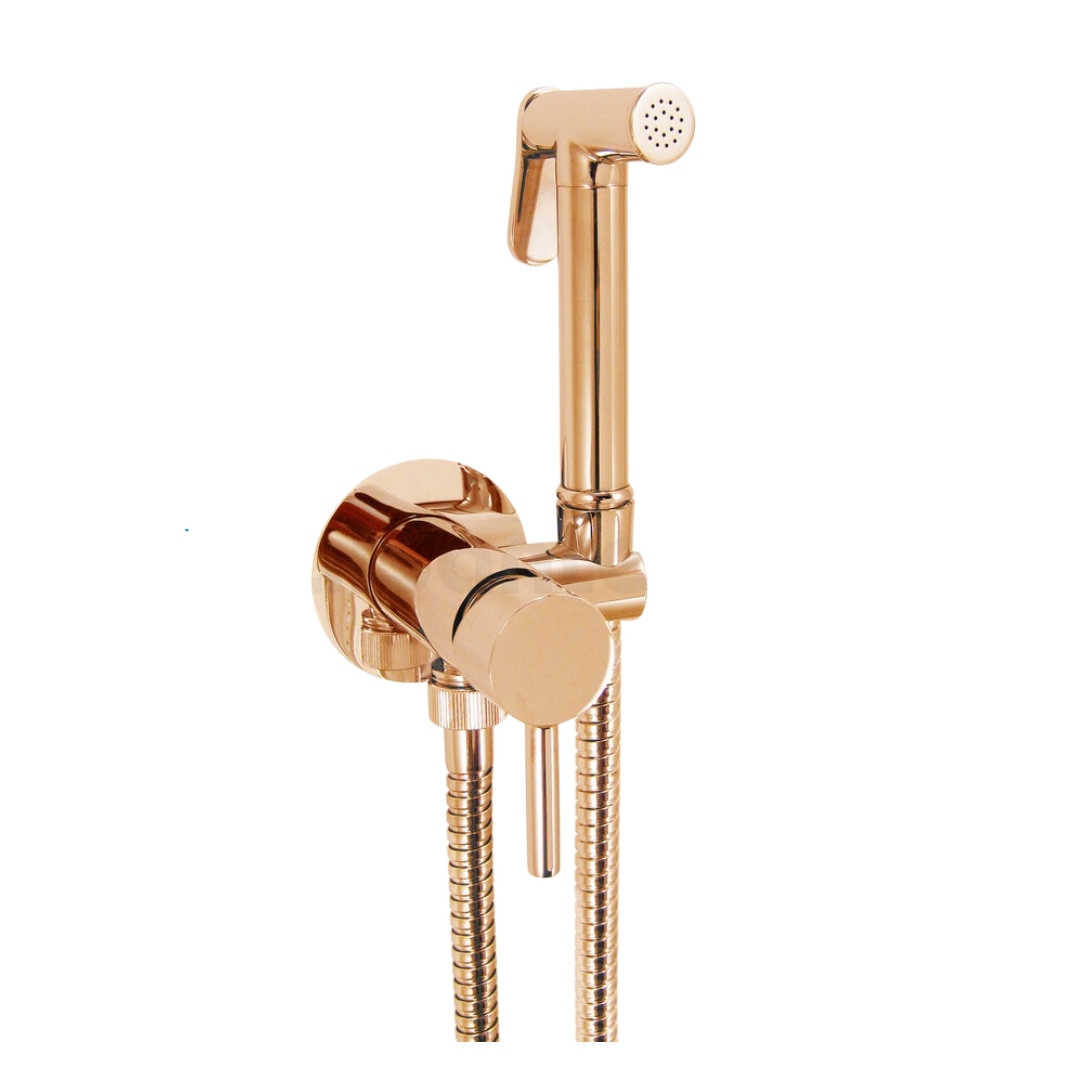 SH25RG Гигиенический душ Giulini со смесителем (цвет - розовое золото)