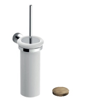 RG0833DLBROP Ерш подвесной Moderna Deluxe Giulini (цвет - бронза матовая, стакан белый)