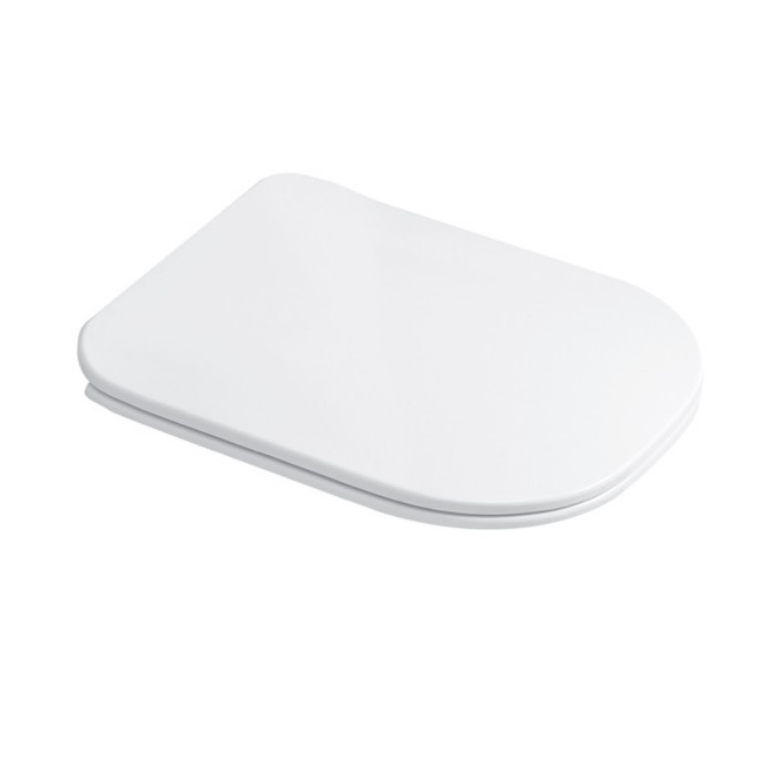 C9TE01 Сиденье с микролифтом и съемными петлями тонкое для унитаза Olympia Tutto- evo (цвет - белый глянцевый)