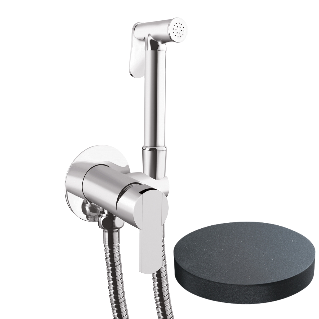 SH25/SEPGF Внешняя часть гигиенического душа Giulini Surf со смесителем (цвет - графит)