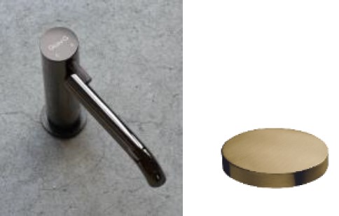 5905/SCDOSP Смеситель для раковины однорычажный Giulini My Future Deluxe, без донного клапан ( цвет - золото матовое)