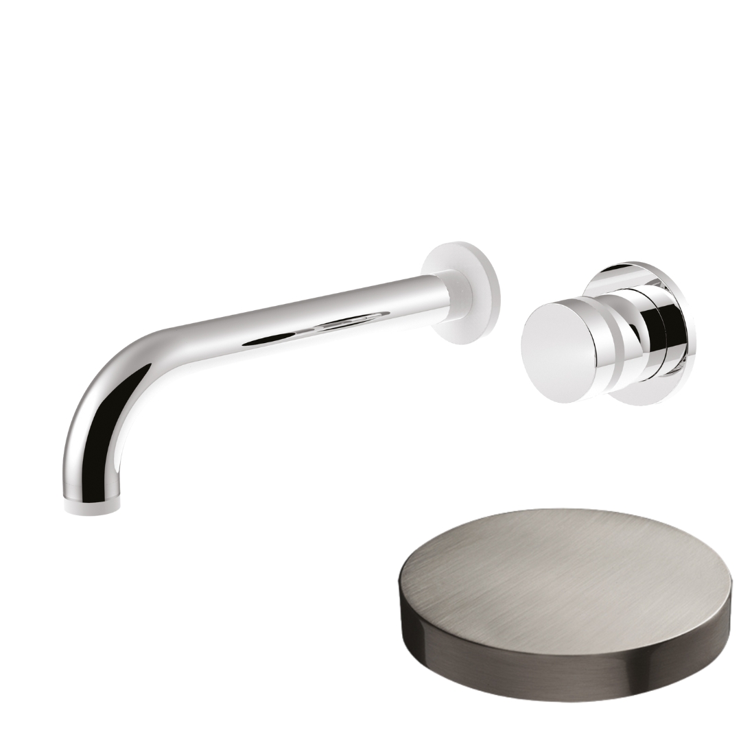 MR0025EPNKO Внешняя часть встраиваемого смесителя для раковины Giulini My Ring (цвет - никель матовый)