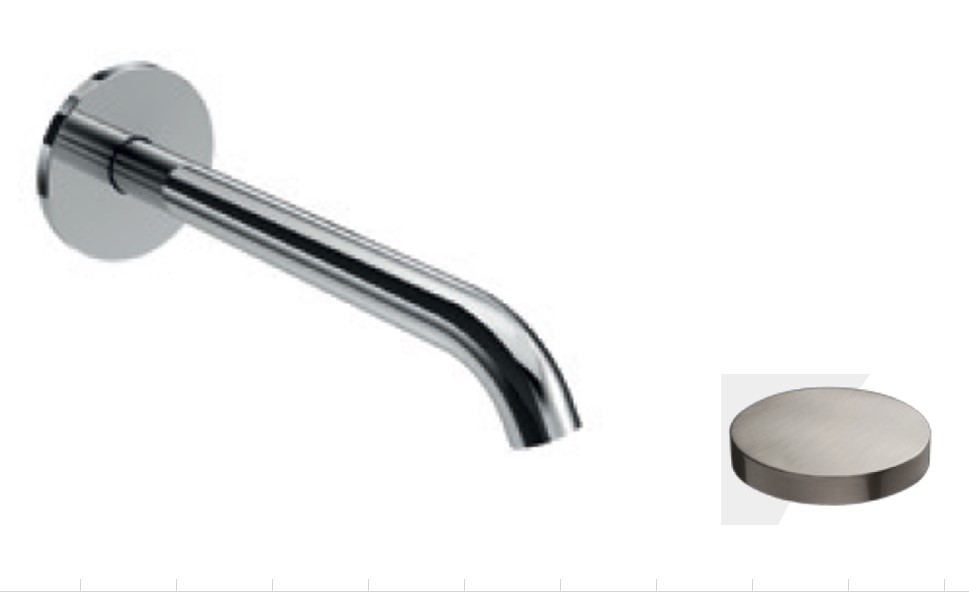 5082-18NKO Излив Giulini MyFuture , Ø 18 мм, 180 мм (цвет - никель матовый)