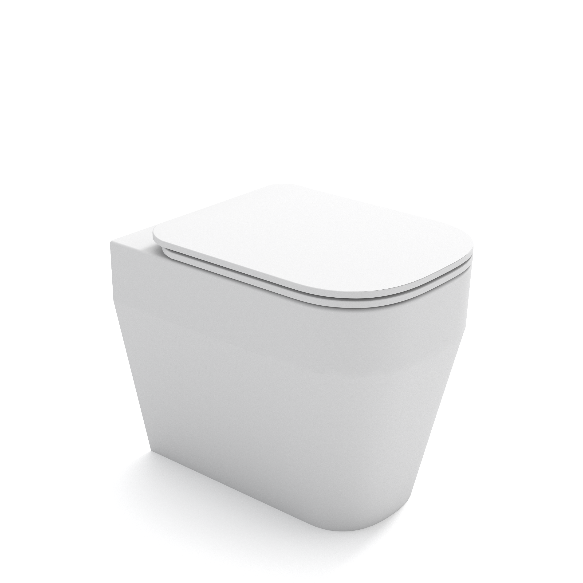 TUE1103R11 Унитаз напольный Olympia Tutto Evo безободковый с креплениями (цвет - белый матовый)