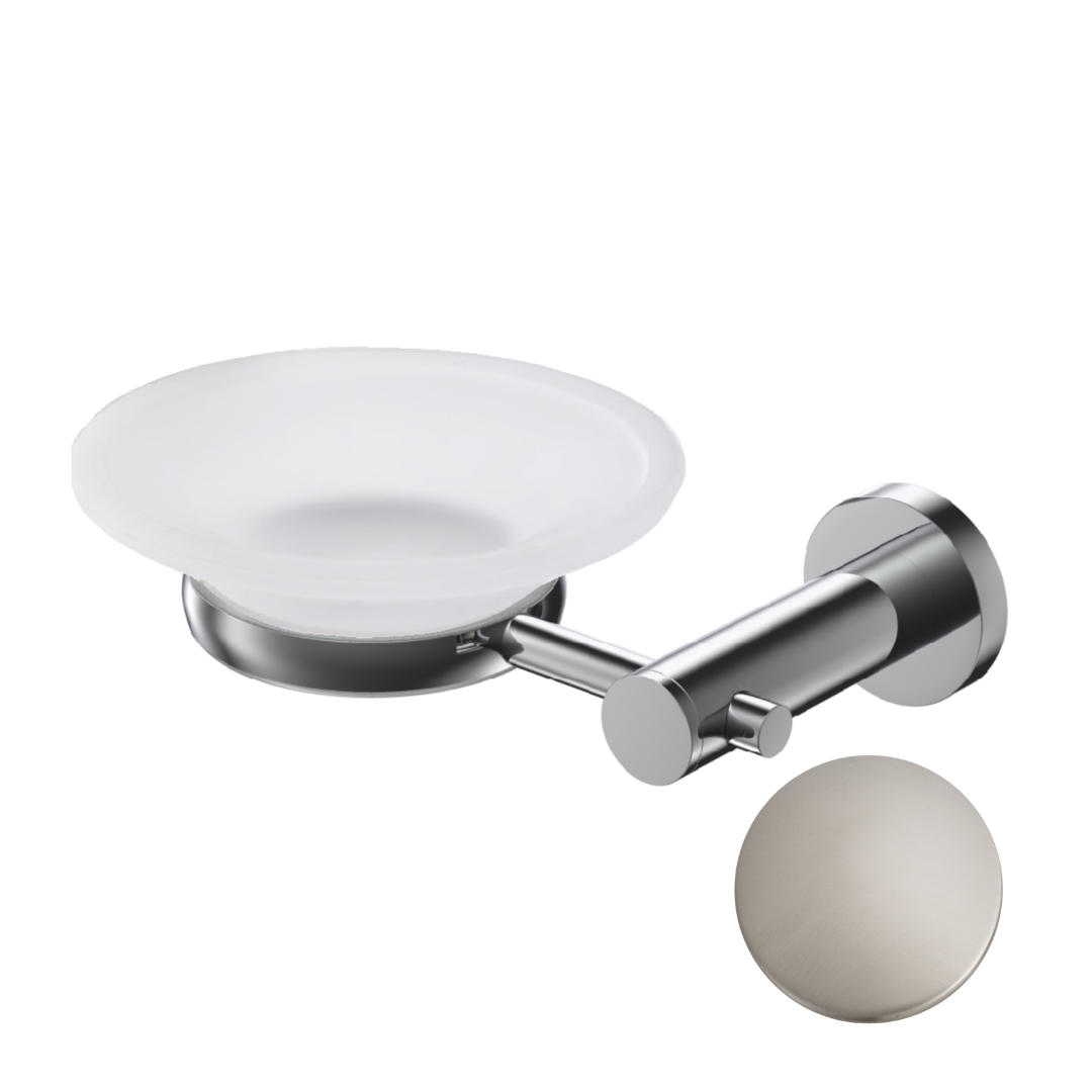 10832/60/SAT Мыльница подвесная Etrusca Wet, матовое стекло (цвет - никель матовый)