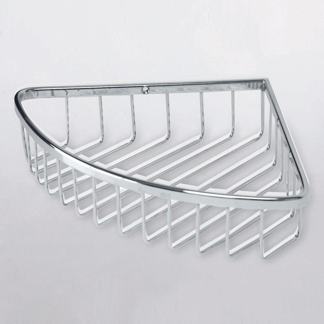 K/GR/C1/53 Решетка угловая Etrusca Complementi, 20х5х20 см (цвет - хром)