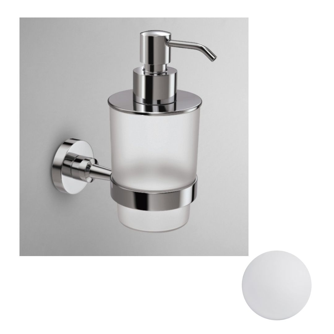 10532/D/45/SAT Диспенсер подвесной Etrusca Sirio, матовое стекло (цвет - белый матовый)