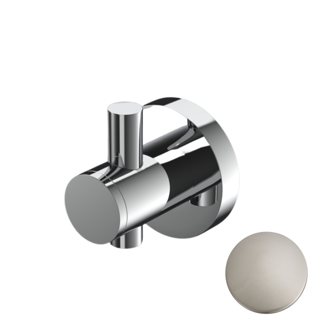 10835/60 Крючок Etrusca Wet одинарный (цвет - никель матовый)