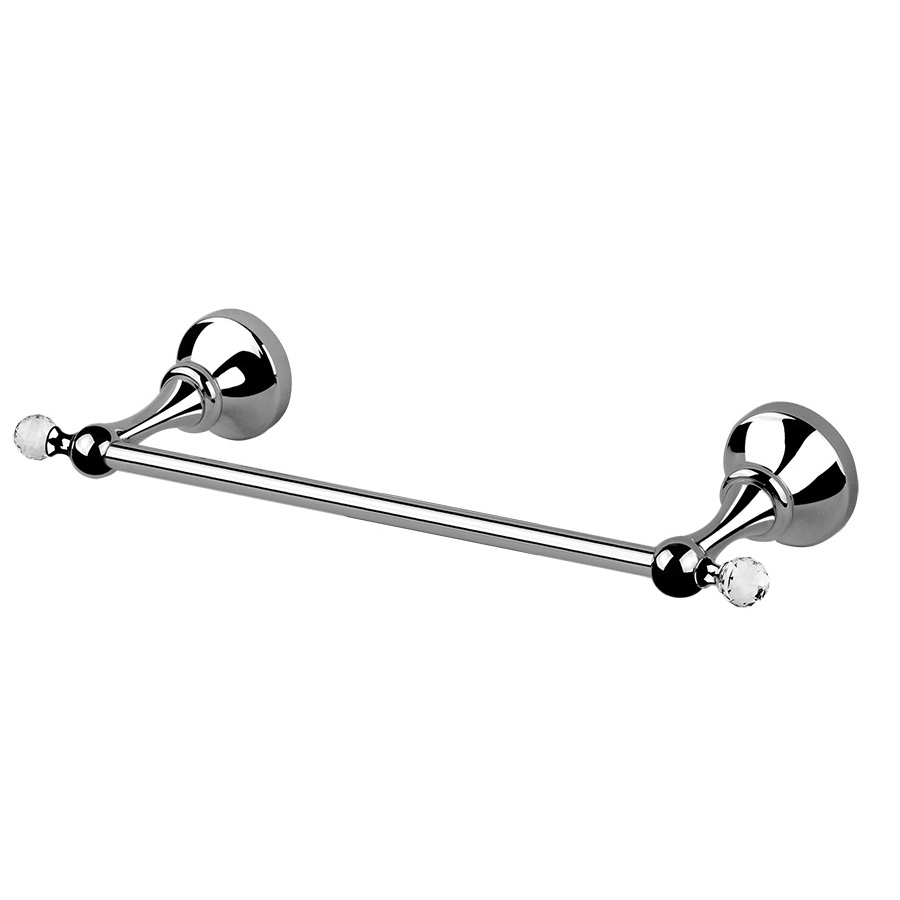 RG1148/S Полотенцедержатель Ibisco Crystal Giulini 350 мм (цвет - Хром)