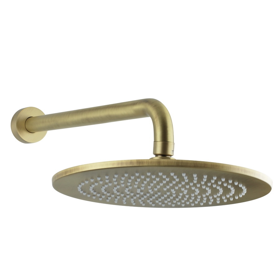 1707-25BROP Верхний душ Giulini с защитой от известняка, Ø 250 мм, латунь (цвет - бронза матовая)