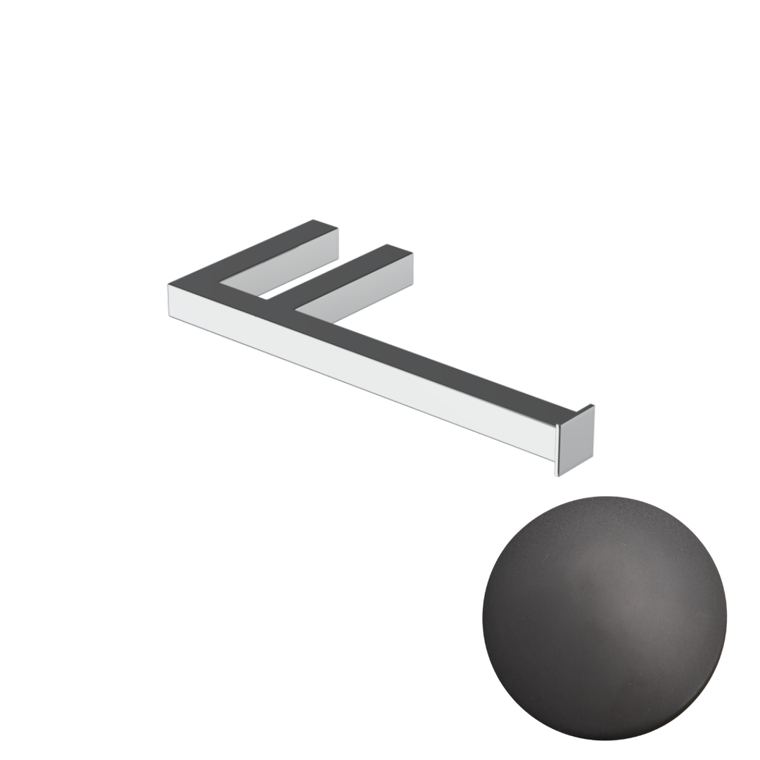 10804/30 Бумагодержатель Etrusca Metropolitan (цвет - черный матовый)