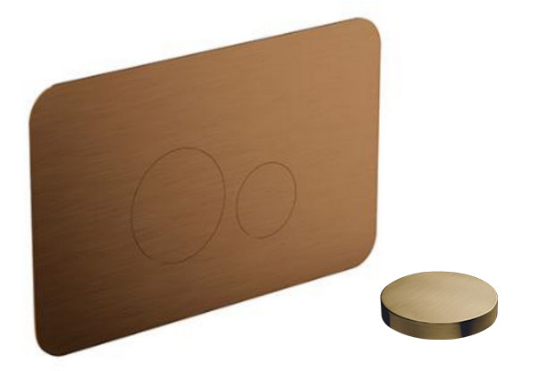 5192OSP Клавиша смыва для инсталяции Giulini (цвет - золото матовое)