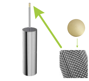 10777/ZG/53/RSO Ерш напольный Etrusca Sintesi (цвет - хром, гравировка - золото матовое сатинированное)