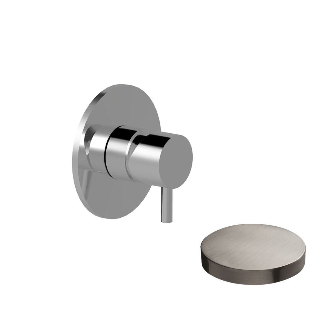 5915NKO Смеситель для душа Giulini My Future встраиваемый однорычажный (цвет - никель матовый)