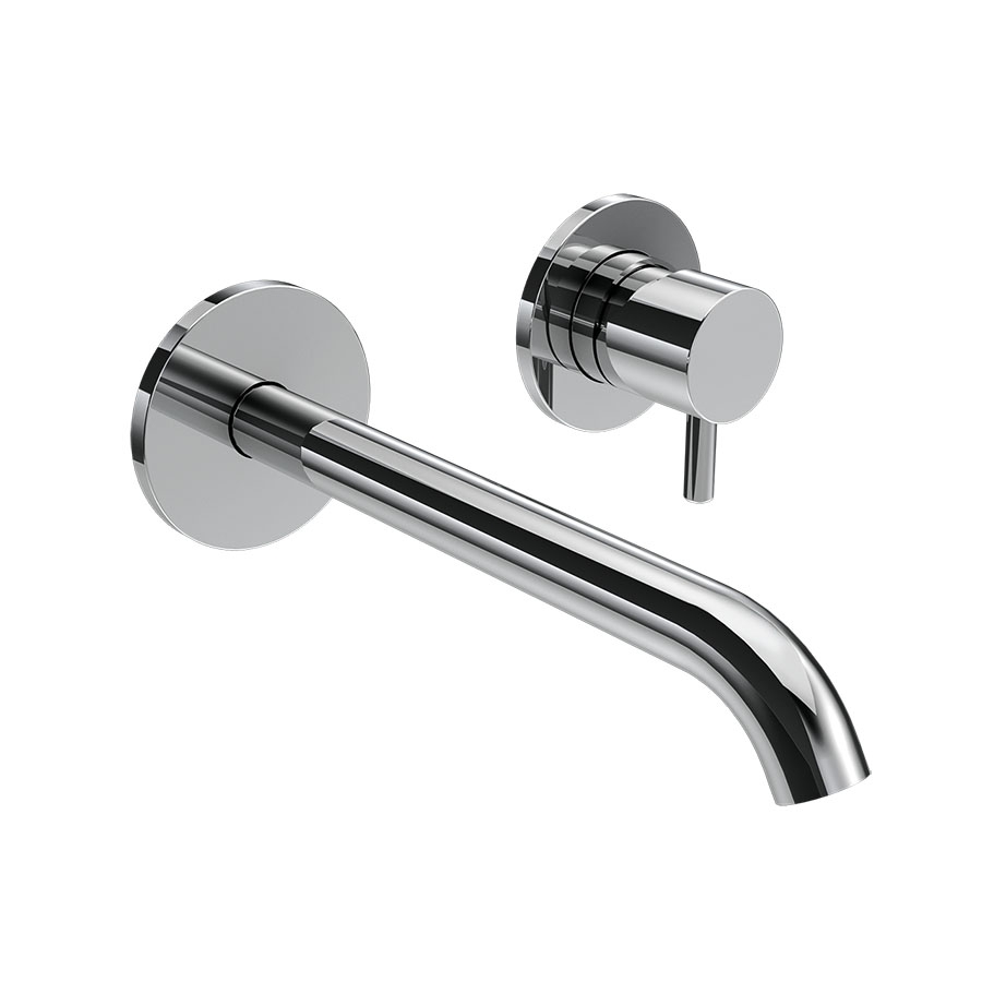 5920-18 Смеситель встраиваемый Giulini My Future для раковины,излив 18 см,без донного клапана (цвет - хром)