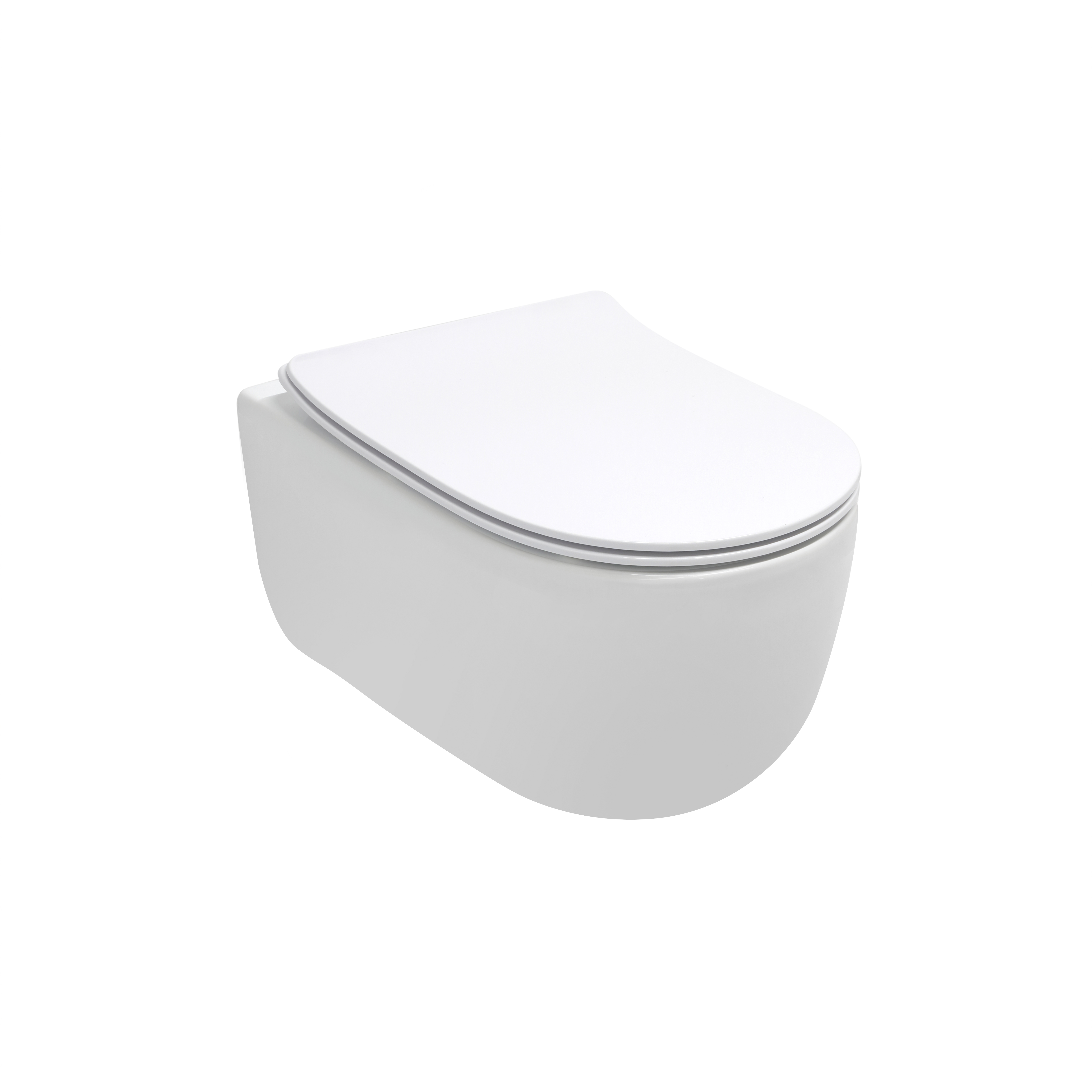 TOR1202V01 Унитаз подвесной Olympia Tornado система смыва торнадо, безободковый, с креплениями (цвет - белый глянцевый)