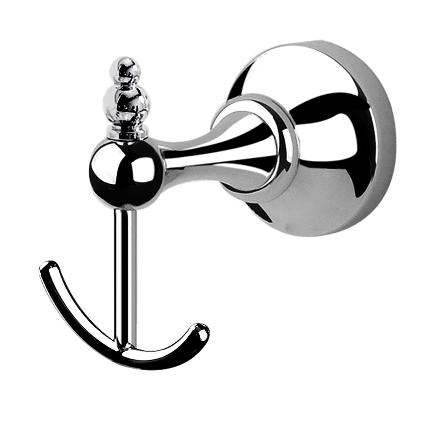 RG0916 Крючок двойной Lilium Giulini (цвет - Хром)