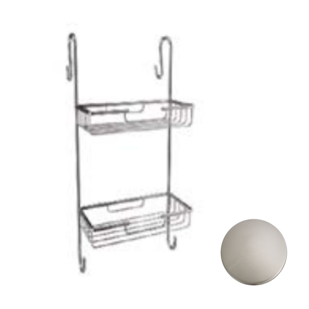 K/GR/52/2/60 Решетка 2-уровневая Etrusca Complementi 24,5x55x20 (цвет - никель матовый)