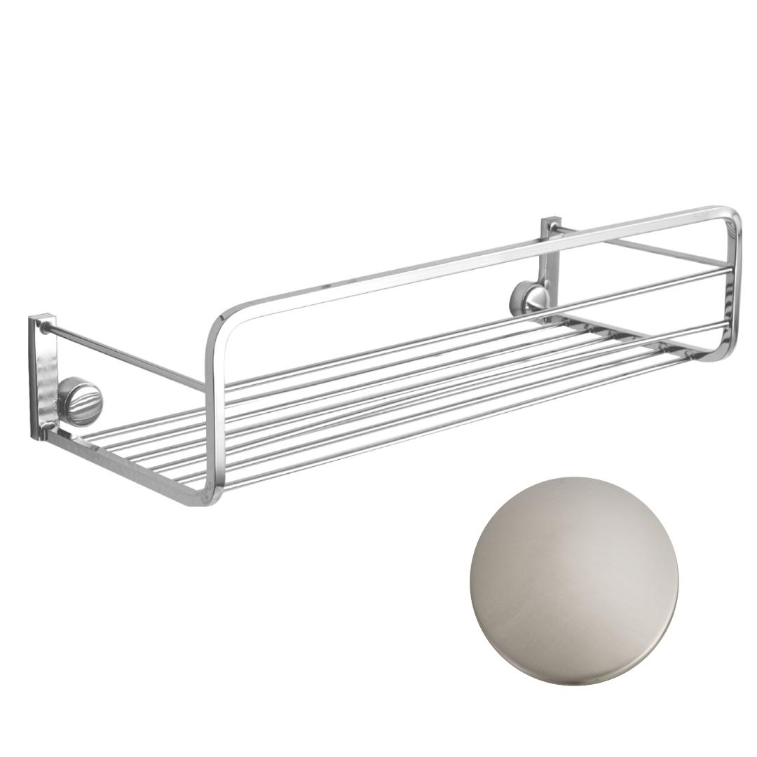 K/GR/62/1/60 Решетка Etrusca Complementi 28.5х10х11.5 см (цвет - никель матовый)