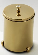 GE05/55 Ведро напольное с крышкой Etrusca Diamond (цвет - золото)