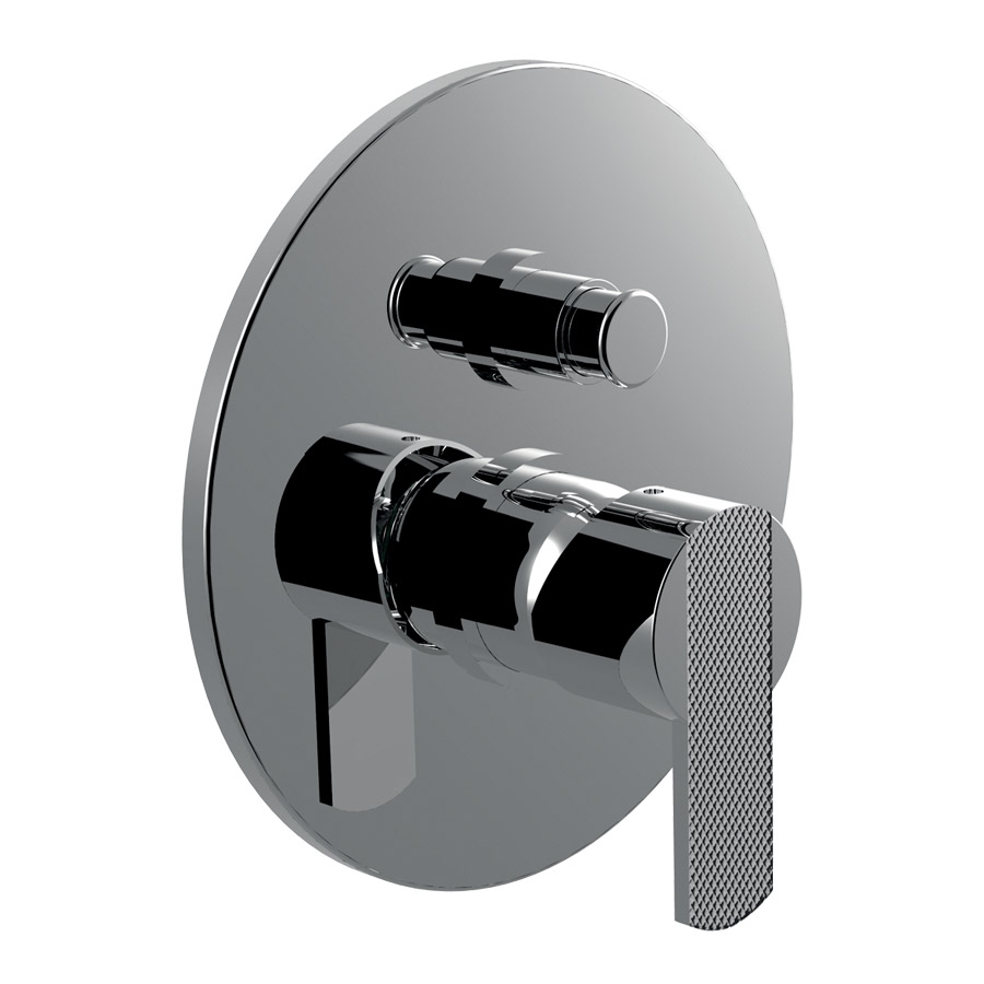 5863DLEP Внешняя часть встраиваемого смесителя для душа Giulini Surf Deluxe однорычажный с дивертером (цвет - хром)