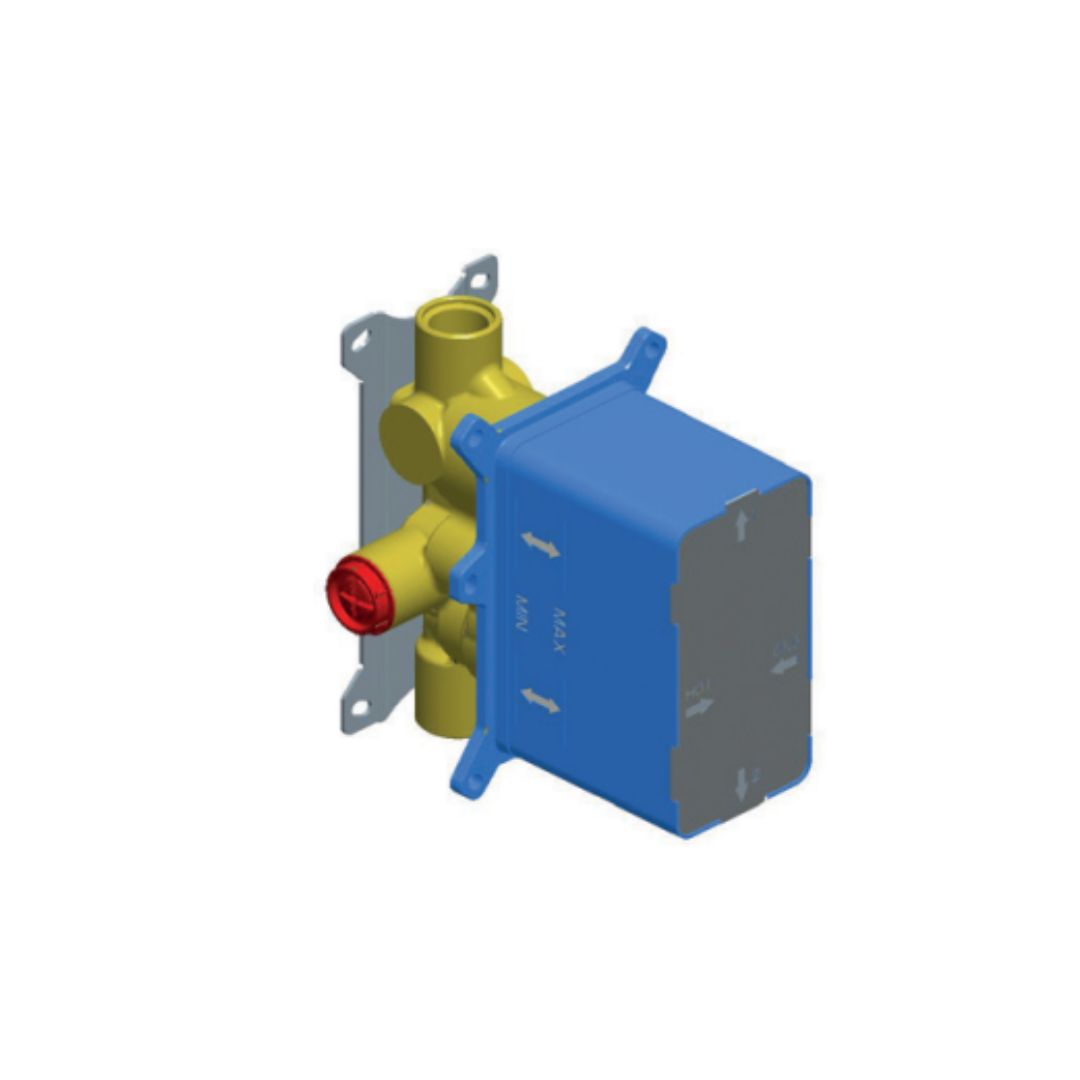5291 Универсальная встраиваемая часть термостата для душа Giulini на 2 вывода воды моделей 8270, 8276, 8282-PREP, 8282-LNEP (цвет - универсальный)