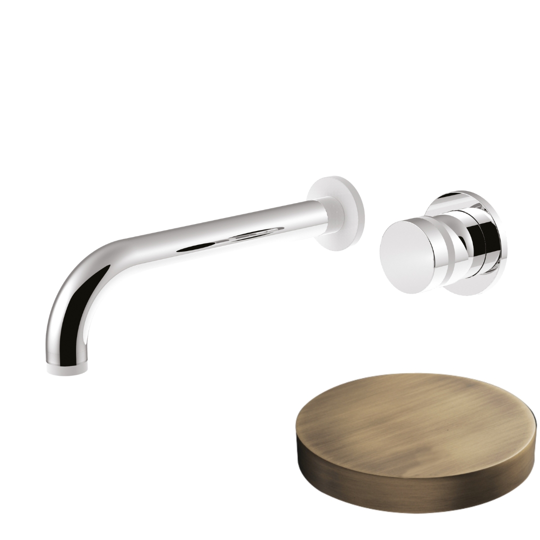 MR0025BROP Смеситель встраиваемый для раковины Giulini  My Ring, без донного клапана (цвет - бронза матовая)