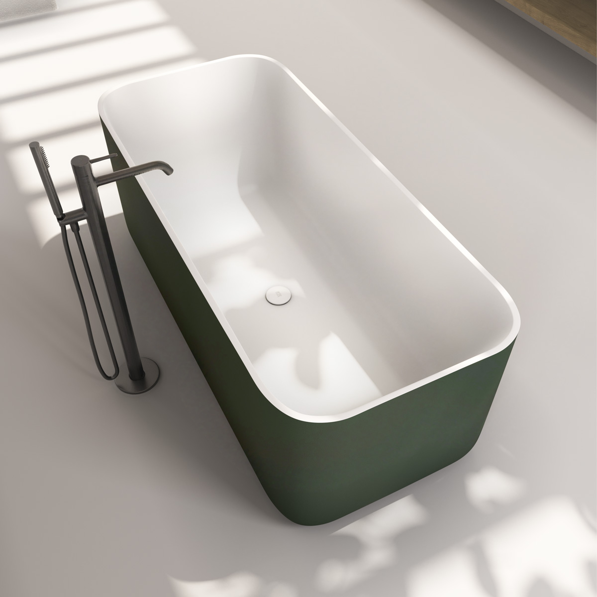 VSOF16070MT Ванна Oasi “FS” Forma Aquae, материал - Techfusion System, отдельностоящая, 160х70 см (цвет - белый матовый)