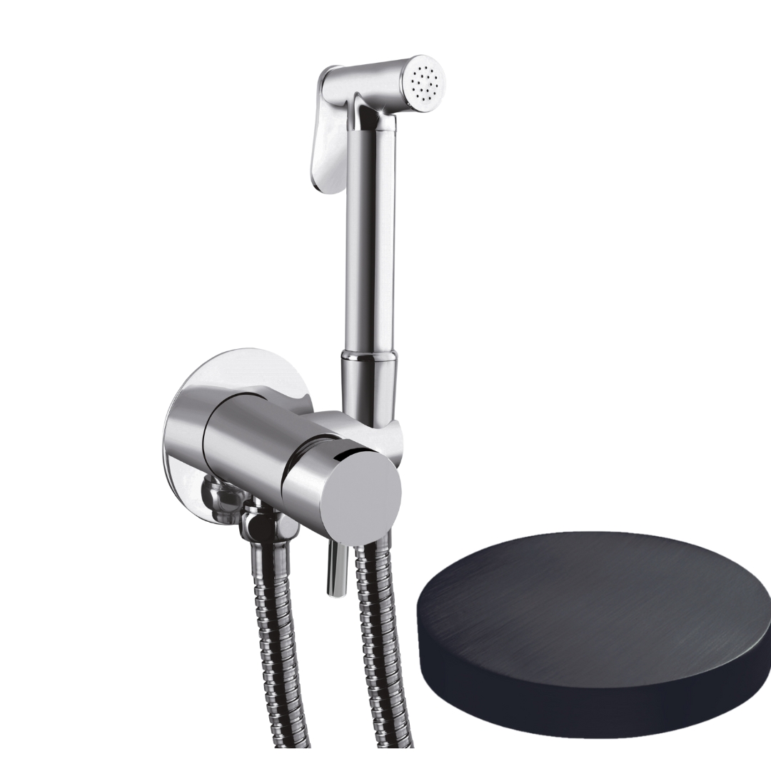 SH25/MFCRNS Гигиенический душ со смесителем Giulini My Future (цвет - ганметал)