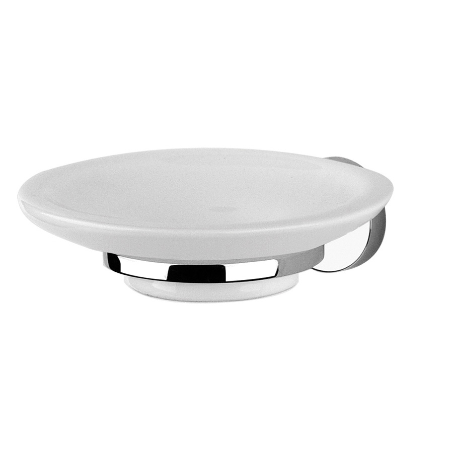 RG0803 Мыльница Moderna Giulini (цвет - хром, белый)