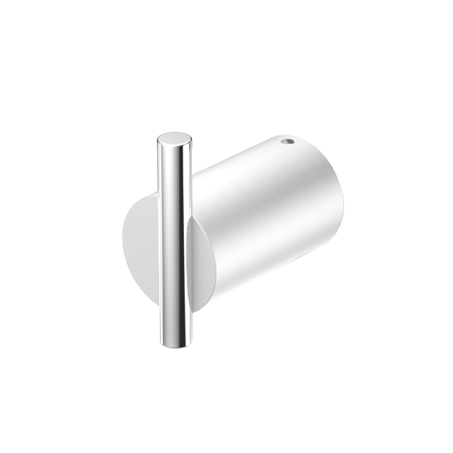 10735/BI/53 Крючок одинарный Etrusca Dinamic (цвет - хром)