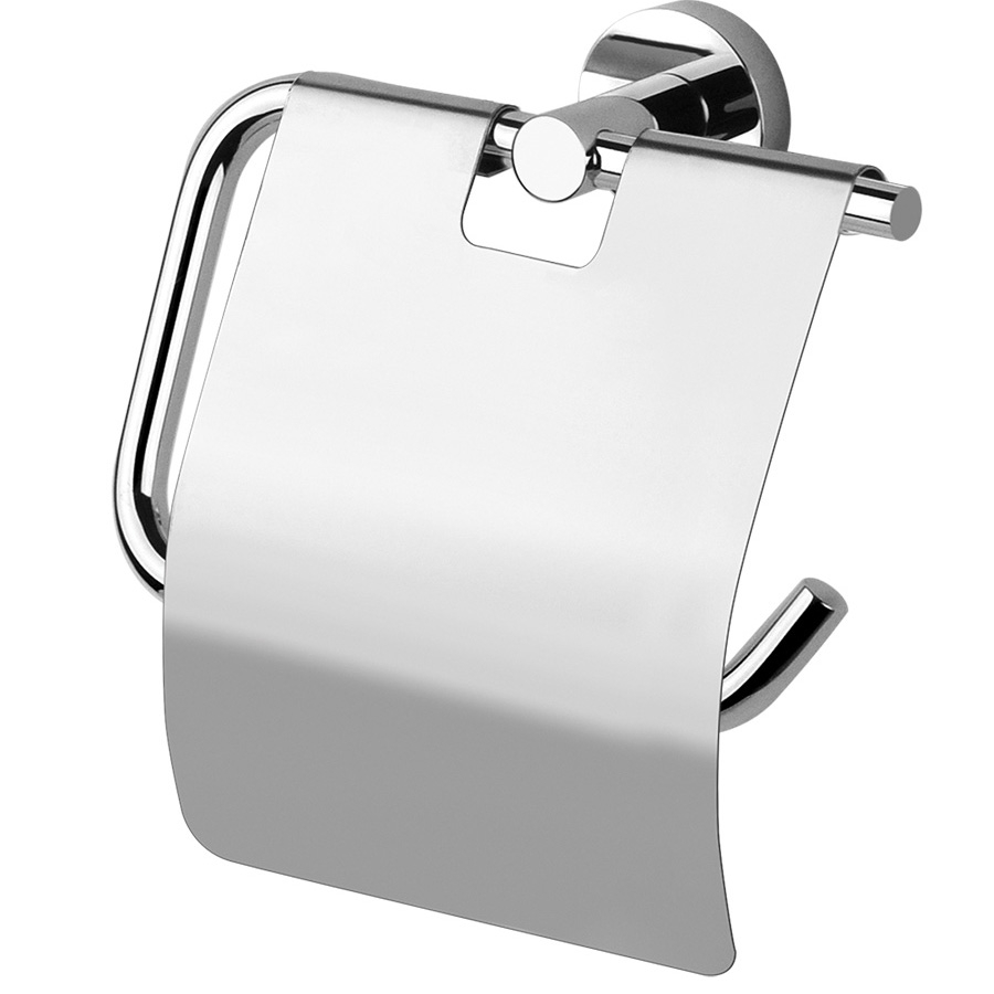 RG0813 Держатель для туалетной бумаги с крышкой Moderna Giulini (цвет - Хром)