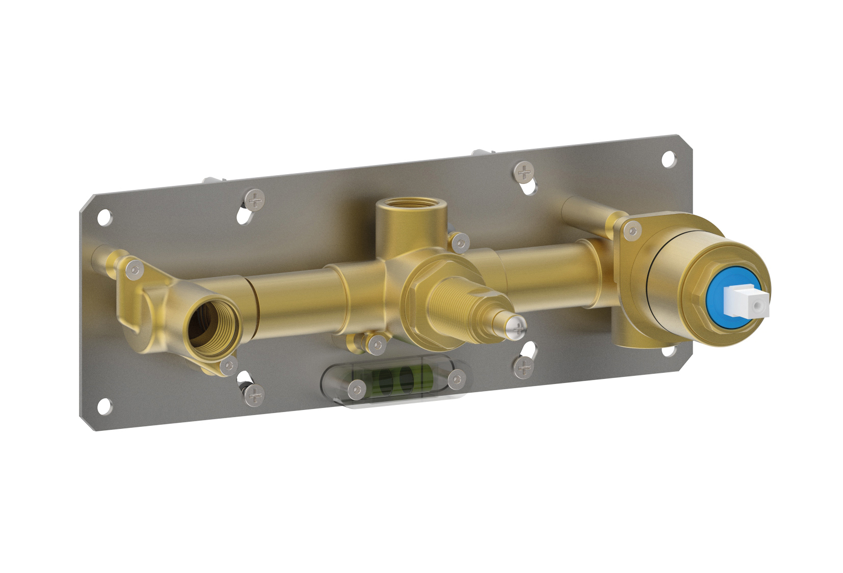 5301 Универсальная встраиваемая часть смесителя для душа Giulini на 2 режима: ручной душ и 1 доп. вывод воды (цвет - универсальный)