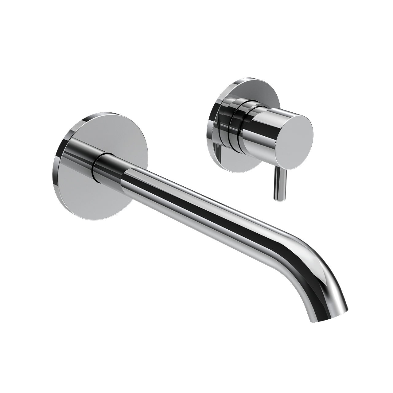 5920-13EP Внешняя часть смесителя встраиваемого Giulini My Future для раковины,излив 13 см,без донного клапана (цвет - хром)