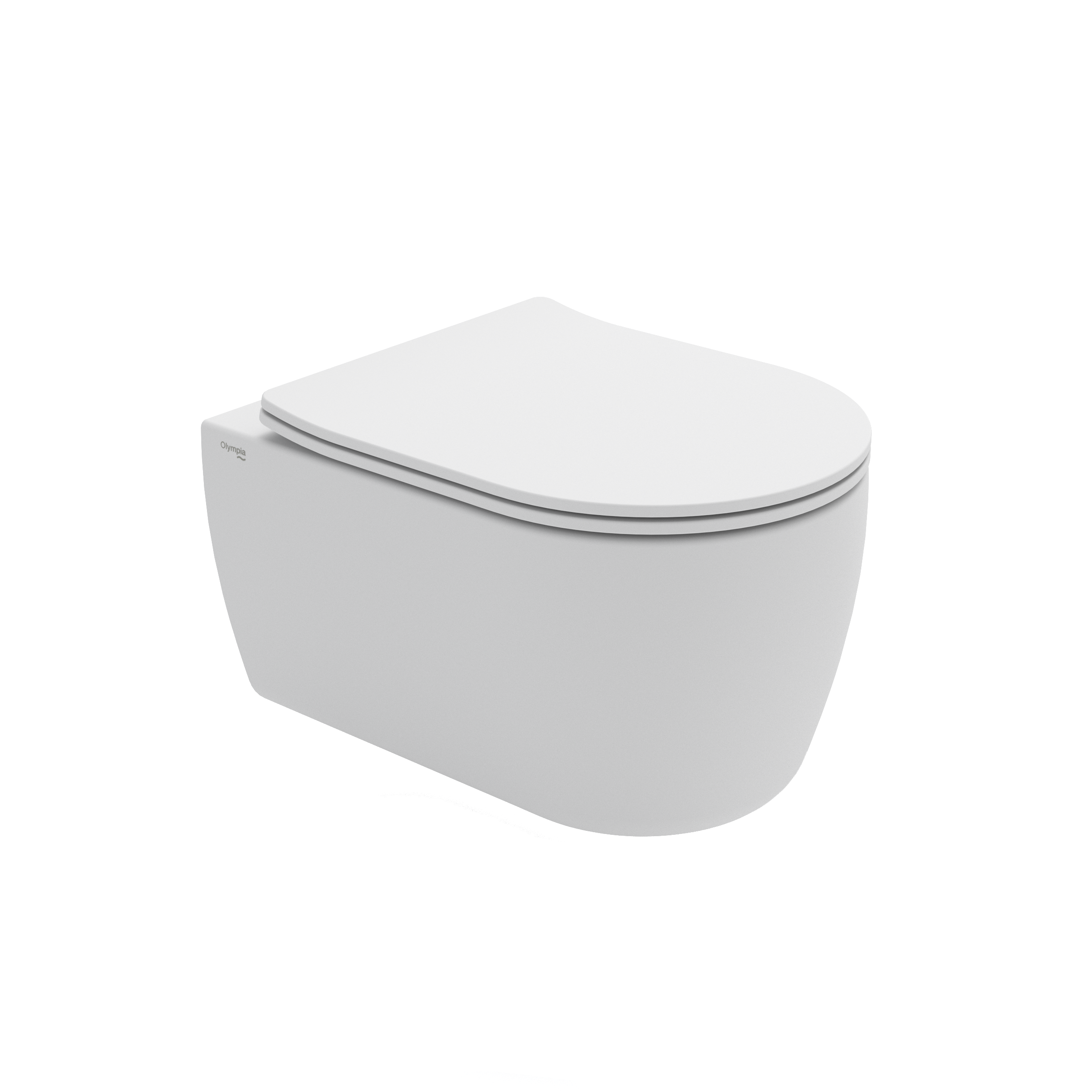 TOR1202V11 Унитаз подвесной Olympia Tornado система смыва торнадо, безободковый, с креплениями (цвет - белый матовый)