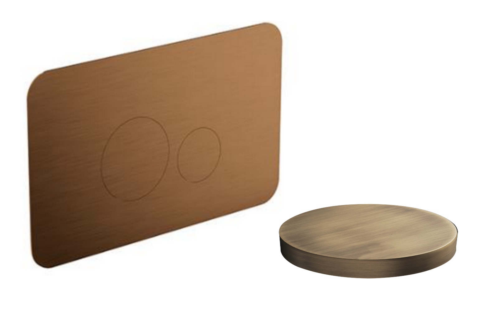 5192BROP Клавиша смыва для инсталяции Giulini (цвет - бронза матовая)