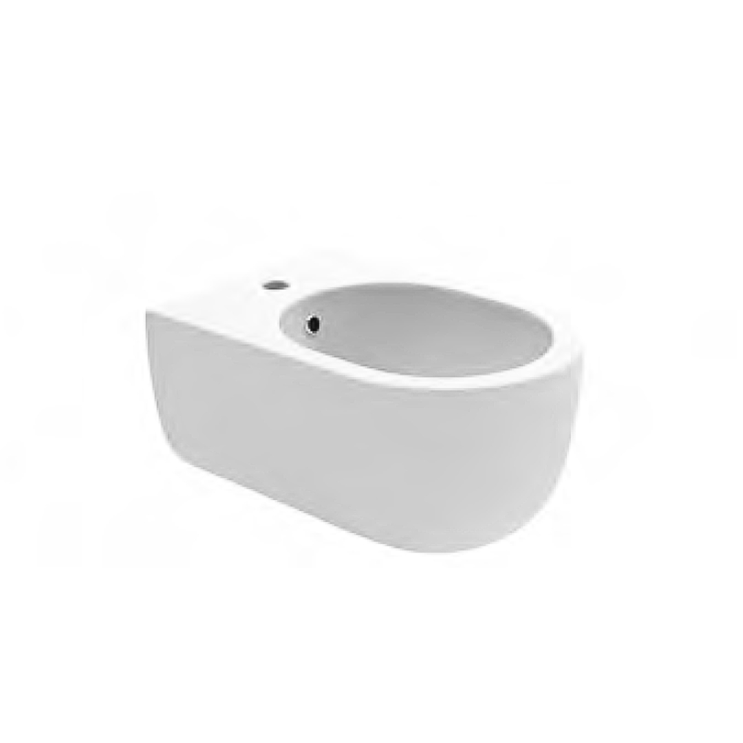 MIL220111 Биде подвесное Olympia Milady с 1 отв (цвет - белый матовый)