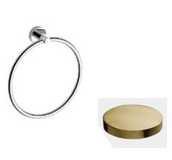 RG0818OSP Полотенцедержатель круглый Moderna Giulini (цвет - золото матовое)